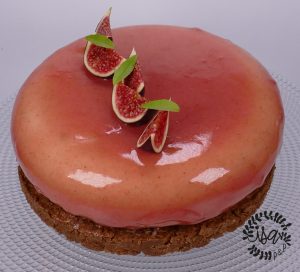 Entremet figues et verveine