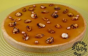 Tarte au caramel et aux fruits secs