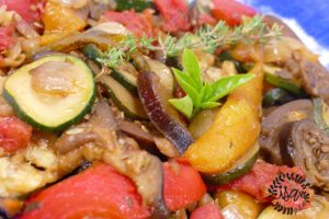 La ratatouille ou sauté à la niçoise