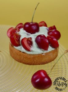 Tartelettes cerises & menthe