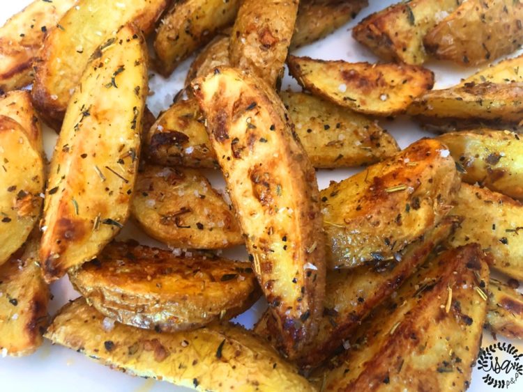 Potatoes maison au four - Isa popote et papote