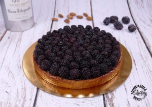 Tarte aux mûres sauvages par Cédric Grolet