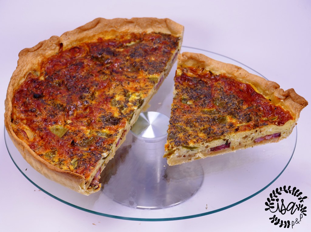 Quiche Poivron Chorizo