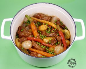 Navarin d’agneau à la menthe et au citron