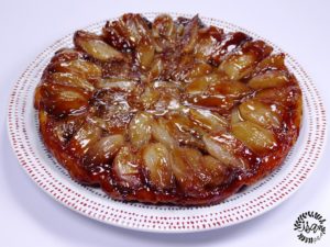 Tatin aux échalotes confites