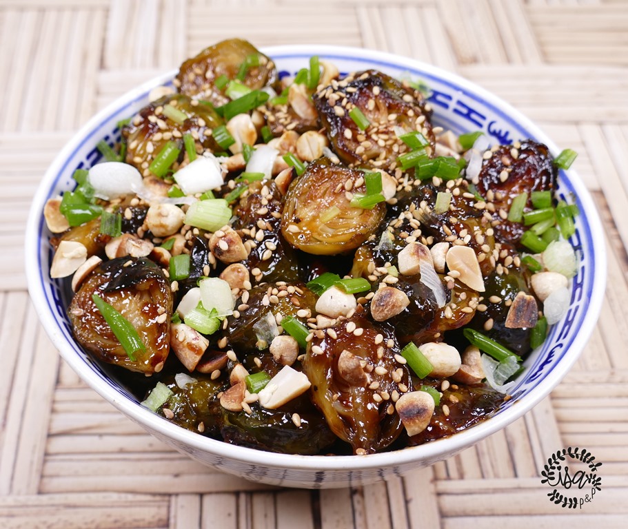 Choux de Bruxelles façon Kung Pao