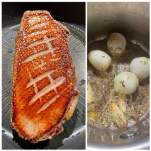 Magret de canard au miel et vinaigre balsamique - la Recette de Potimarron