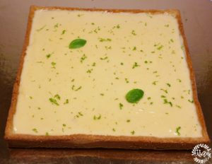 Tarte citron vert basilic de Jacques Génin