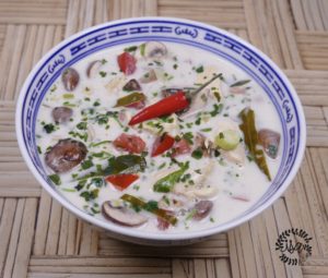 Tom Kha kai, la célèbre soupe Thaï