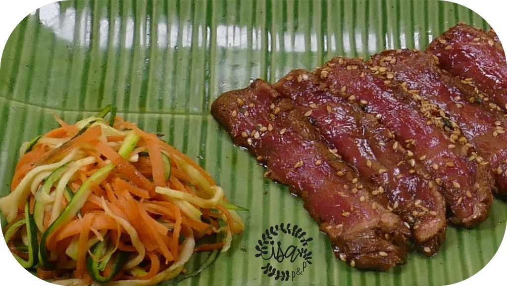 Tataki de bœuf