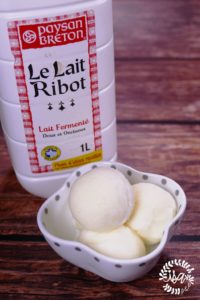 Glace au lait Ribot