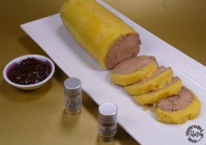 Foie gras mi-cuit à basse température