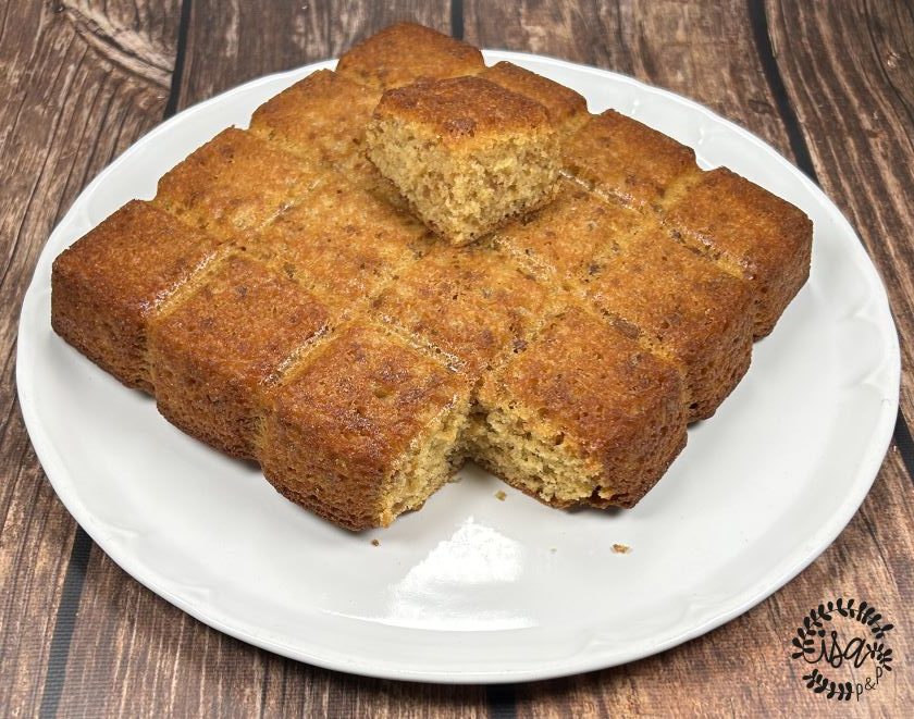 Gâteau moelleux aux spéculoos crunchy