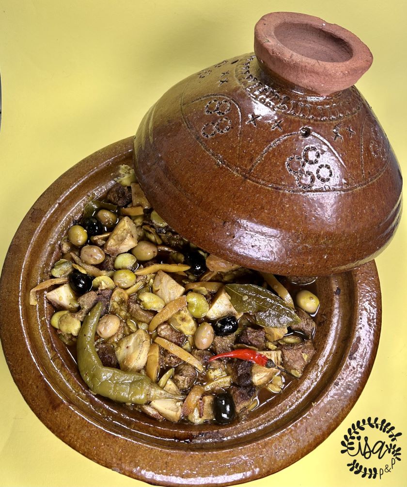 Tajine d’agneau aux citrons confits