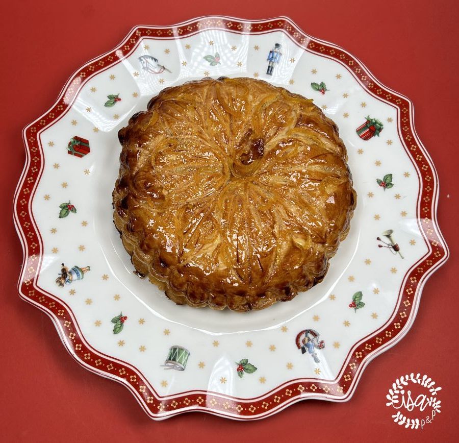 Galette amandes parfumée au yuzu