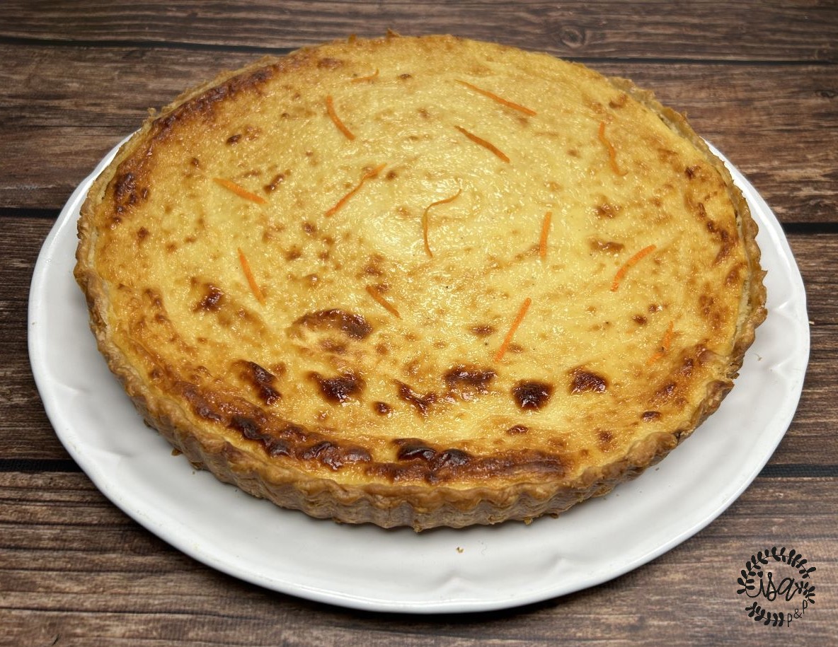 Tarte de crème de panais