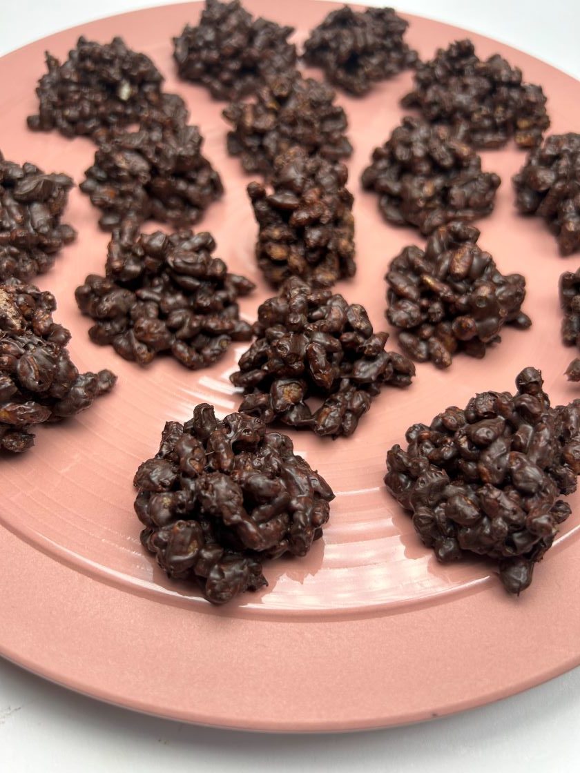 Roses des sables au chocolat