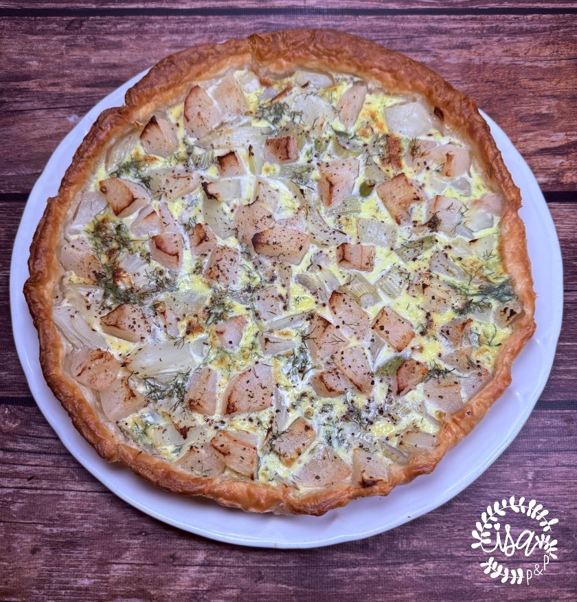 Quiche fenouil et poire